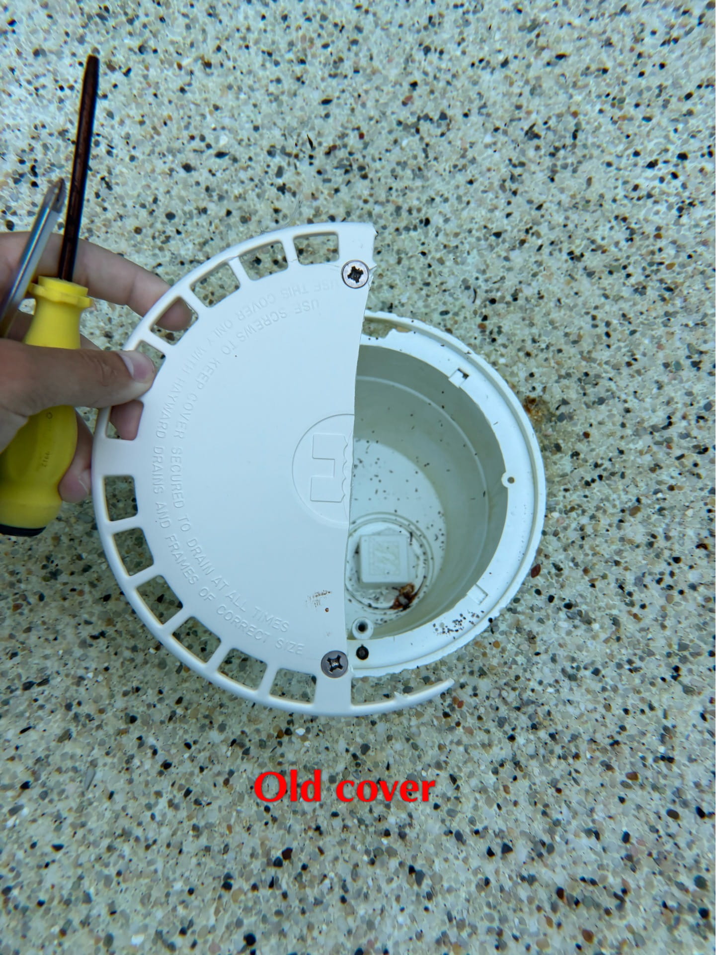Cracked or broken main drain covers should be replaced promptly to help protect swimmers and maintain compliance.