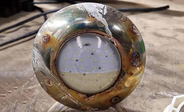Light Fixture Replacement - When a pool light burns out or fills with water, replacing the fixture restores both safety and appearance.